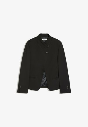Bershka, DOUBLE-BREASTED WITH BUTTONS - BLAZER - Blazer - black