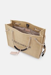 Coccinelle NEVER WITHOUT - Shoppingveske - natural/noir