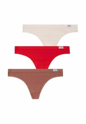 3-pack Legend - G-strenge - bronze/soft pink/red