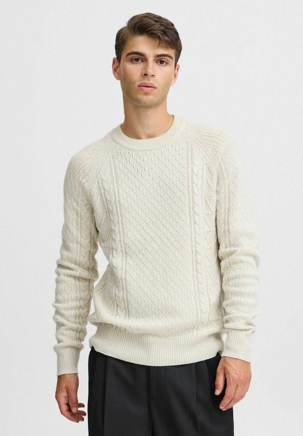 CFKRISTIAN crew neck cable knit - Jumper - moonstruck