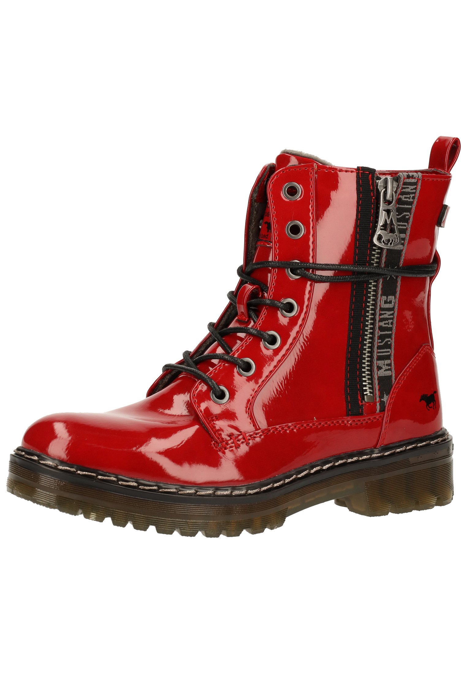 Mustang Bottines à lacets - rot 5/rouge - ZALANDO.FR
