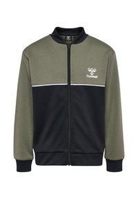 Hummel HMLDALLAS SET - Chándal - dusty olive