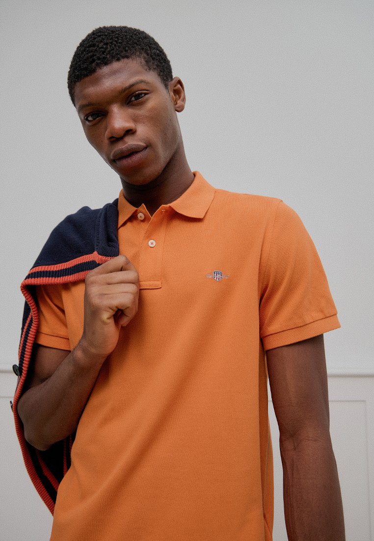 Gant Poloshirt oranje