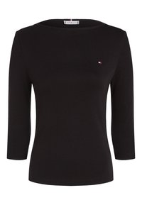 SLIM CODY BOAT - Long sleeved top - black