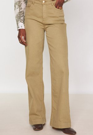 LISA LARGE SURTEINT - Pantaloni - vert