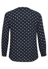Kaffe Curve KCBETT  - Blúzka - midnight marine chalk hearts