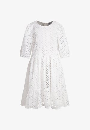 happy girls LOCHSTICKEREI - Robe de jour - ecru