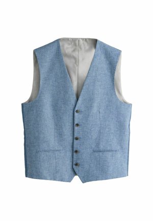 REGULAR FIT - TEXTURE - Weste - blue