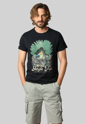 DEELUXE AVENTURA - T-shirt imprimé - Charcoal
