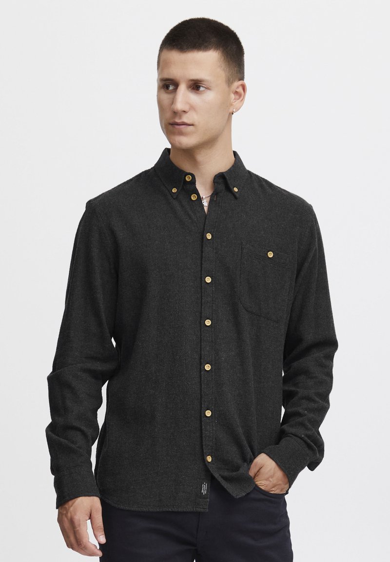 Blend - SHIRT - Vapaa-ajan kauluspaita - black, Suurenna