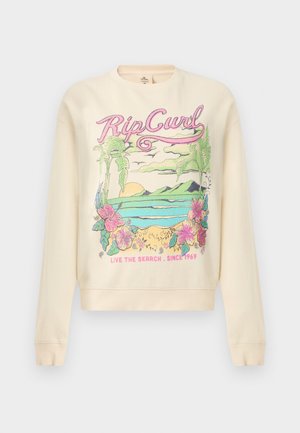 Rip Curl, SALOON RELAXED CREW - Φούτερ - bone
