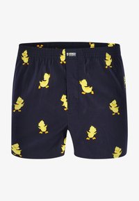 Unausgewählt, dark blue yellow