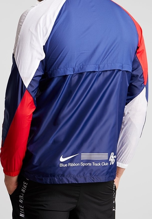 nike blue ribbon sports running jacket