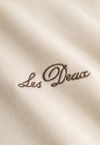Les Deux CREW HALF ZIP  - Melegítőfelső - offwhite