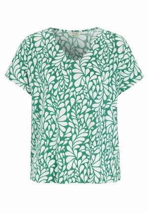 Cellbes of Sweden, T-Shirt print - green patterned
