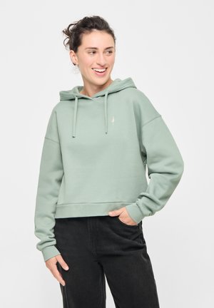 TREEPLANTER OVERSIZED WOMEN - Kapuzenpullover - turquoise