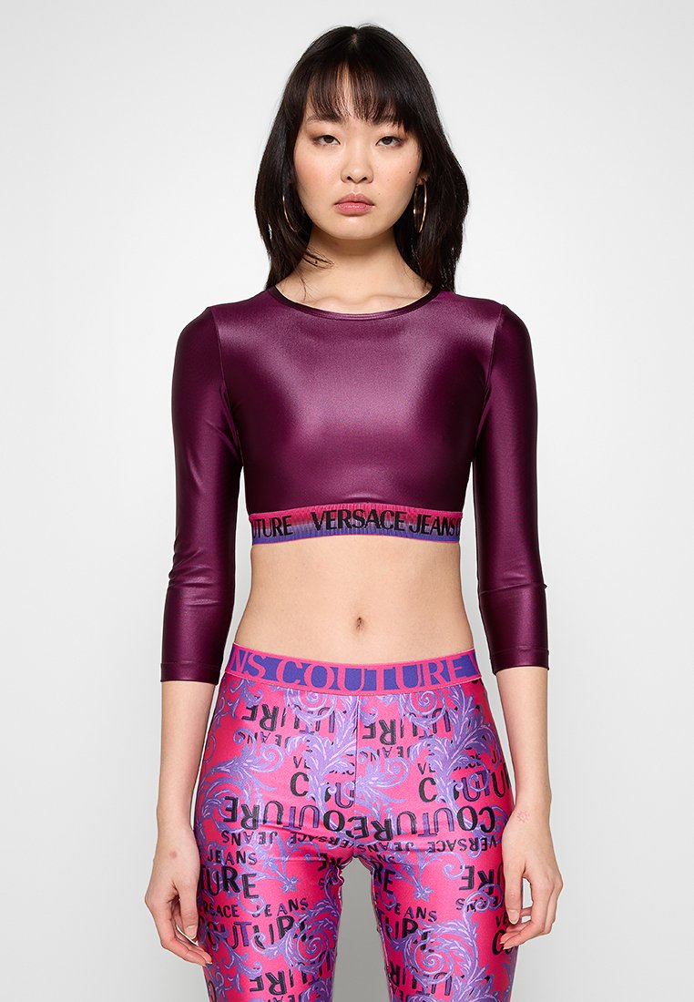 Versace Jeans Couture Longsleeve paars