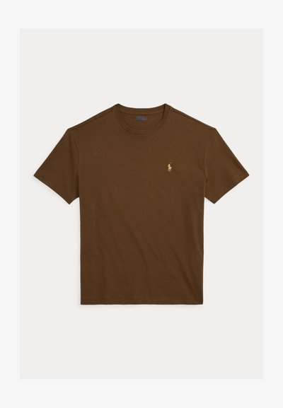 Polo Ralph Lauren CUSTOM SLIM FIT JERSEY CREWNECK T-SHIRT - T-shirts - pale russet