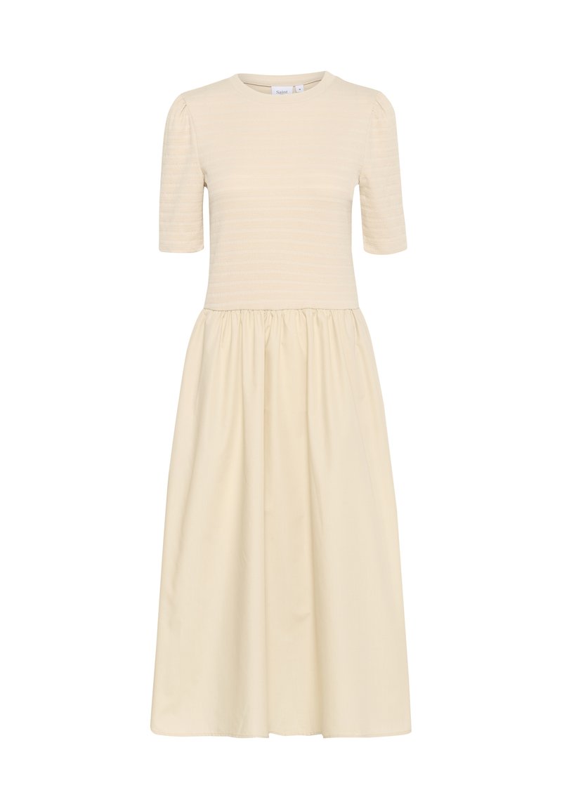Saint Tropez LUCIANASZ - Jumper dress - fog/beige - Zalando.ie