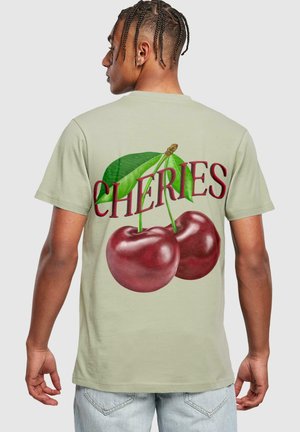 CHERRIES - Print T-shirt - softsalvia
