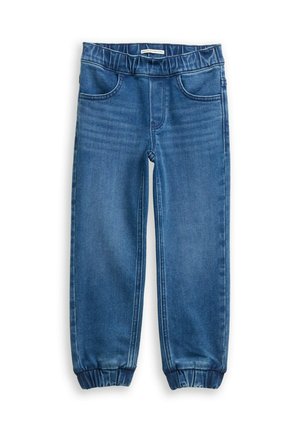 JOGGER  MIT STRETCH - Jeans Straight Leg - used mid stone blue denim