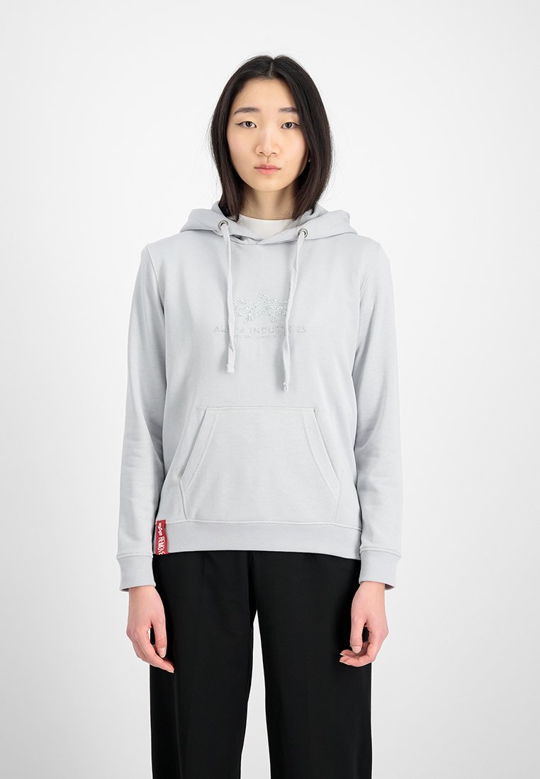 alpha industries Hoodie lichtgrijs