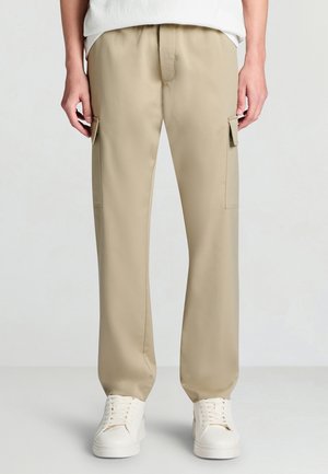 LUNGO  - Pantalon cargo - beige