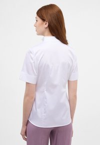 Eterna SATIN SHIRT - REGULAR FIT - Skjortebluser - weiß