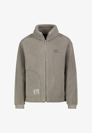 Sublevel, SUBLEVEL TEDDYFLEECEJACKE SHERPA - Fleece jacket - dark-beige
