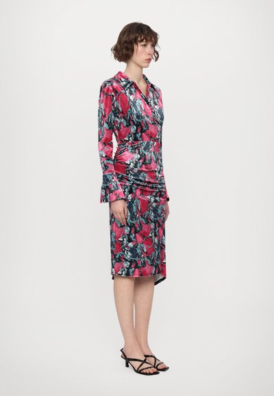 Diane von Furstenberg ZANE DRESS - Kokteilinė suknelė / vakarėlių suknelė - indian pink