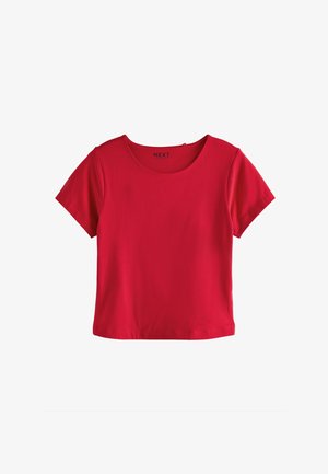 Next, REGULAR FIT - SCULPTED SHORT SLEEVE T-SHIRT - T-shirt basique - red