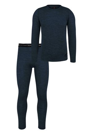 RWS Merino Unterwäsche-Set Garnitur - Unterhose lang - navy