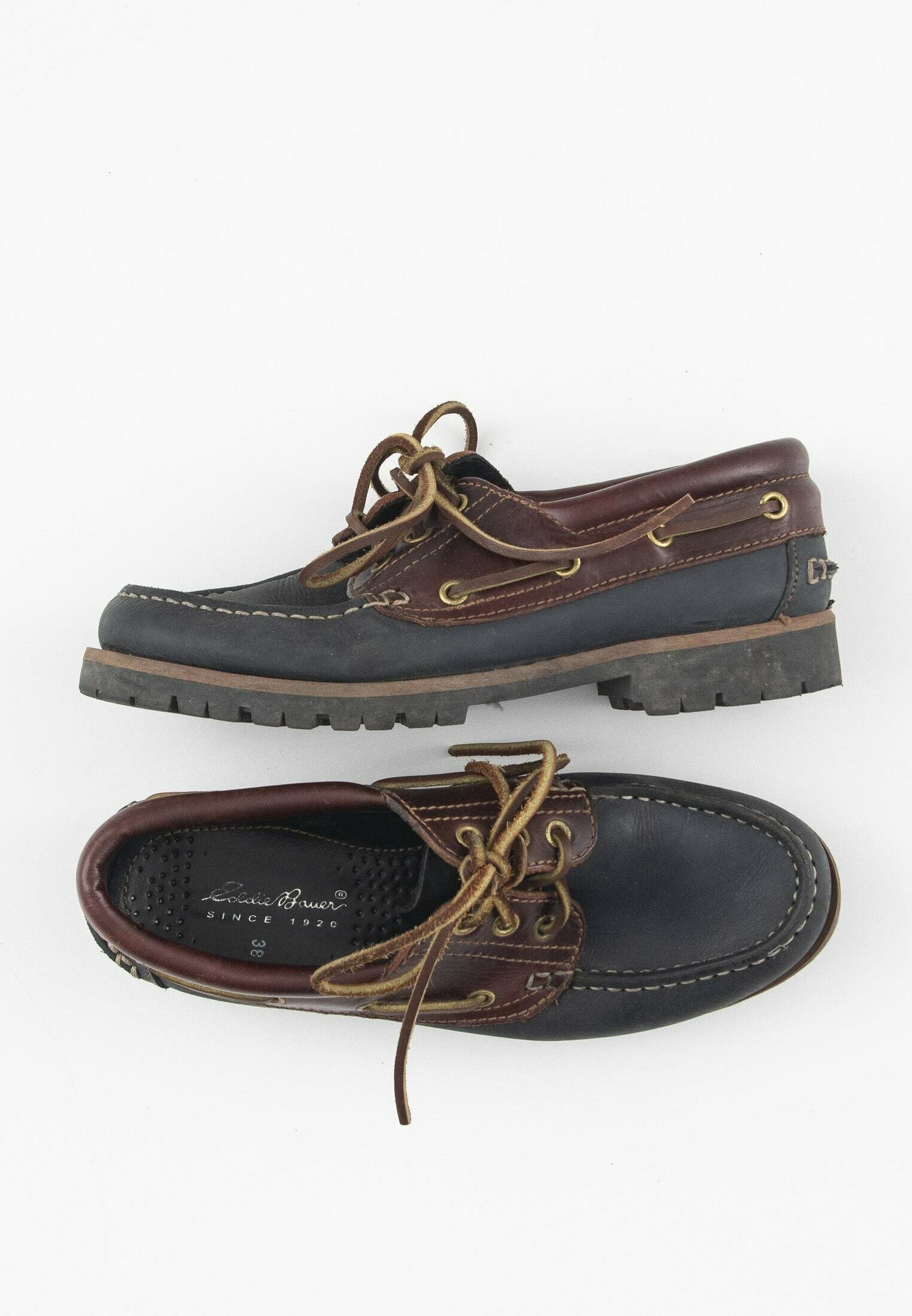 Eddie Bauer Boat shoes - blue - (Pre 