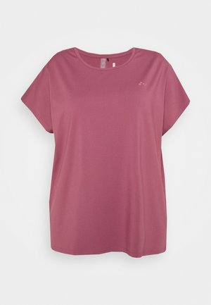 ONPAUBREE LOOSE TEE CURVY - Sport T-shirt - crushed berry