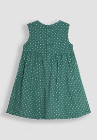 JoJo Maman Bébé FAIRY AND TOADSTOOL APPLIQUÉ - REGULAR FIT - Rochie de zi - green fairy toadstool applique