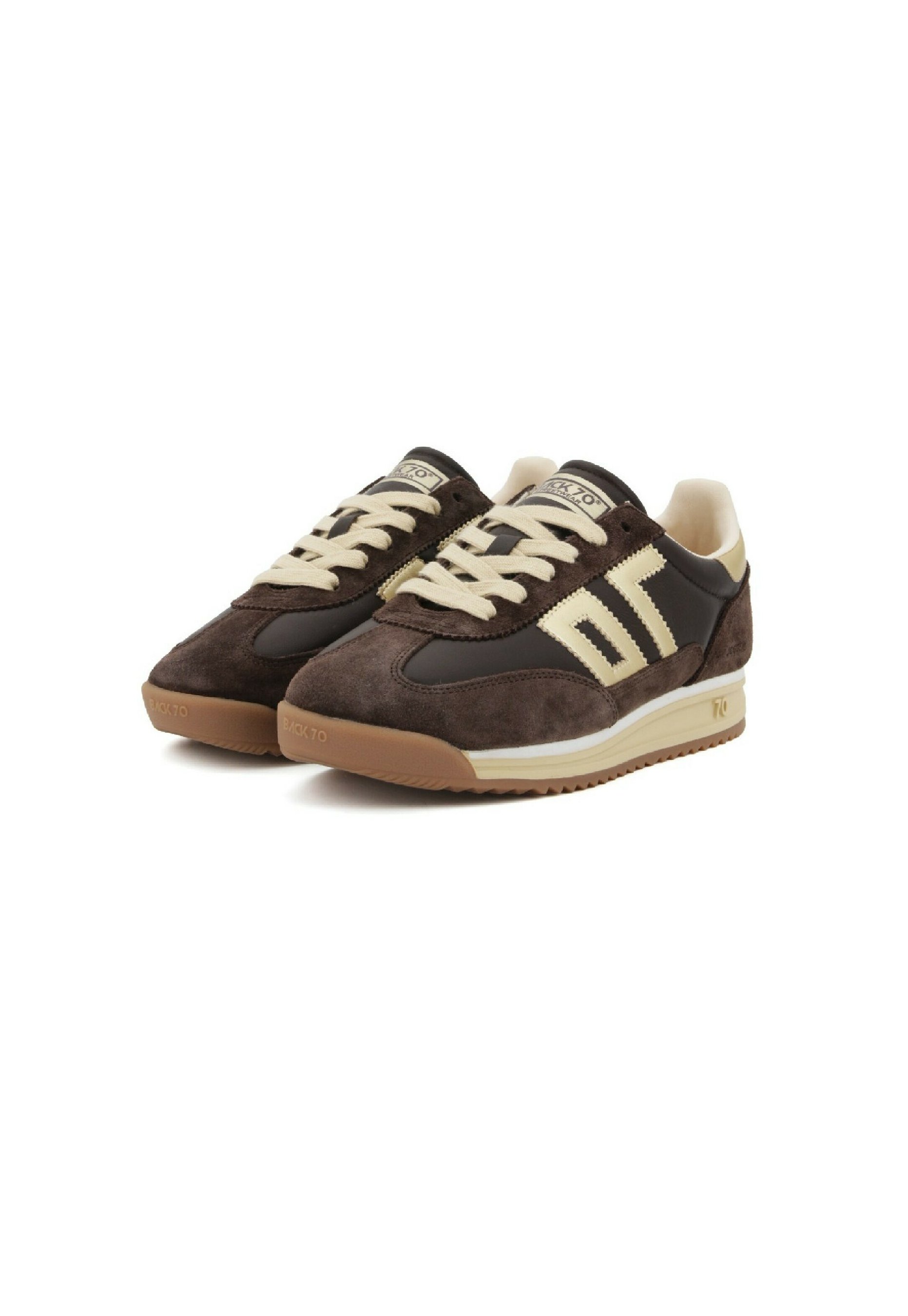 Back70 JOGGER - Trainers - coffee gold/mottled light brown - Zalando