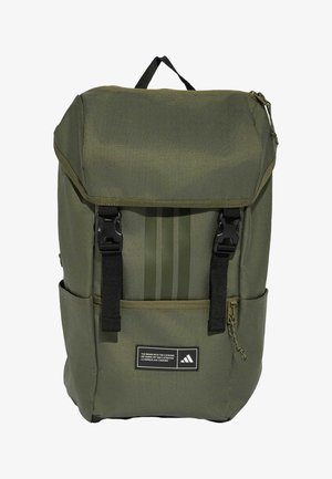 adidas Performance, 3 STRIPES FLAP BACKPACK UNISEX - Ttrekkingrygsække - olive strata black