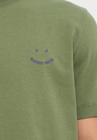 PS Paul Smith HAPPY REGULAR FIT - Tricou basic - green