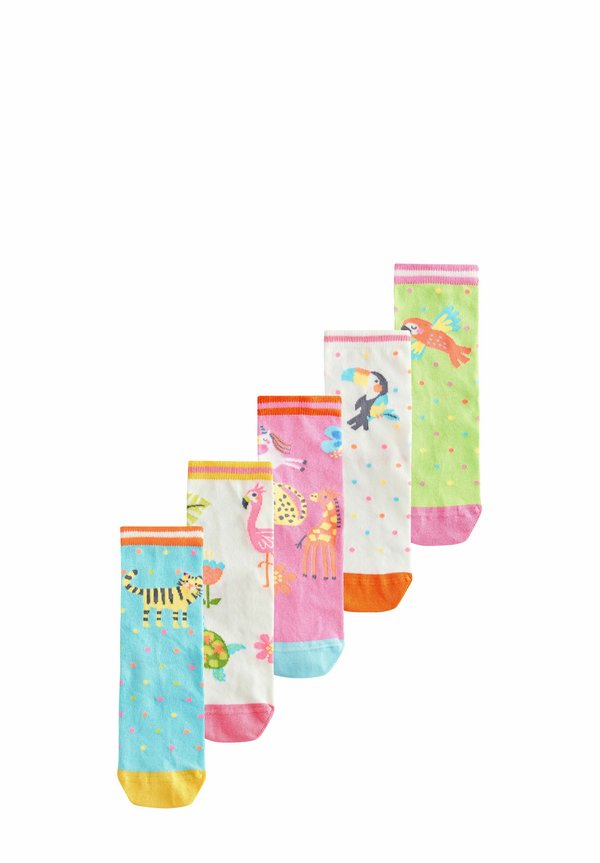 RICH FLAMINGO ANKLE 5 PACK - Socken - multi