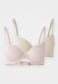 IMANI 2 PACK - Beugel BH - pink/ivory