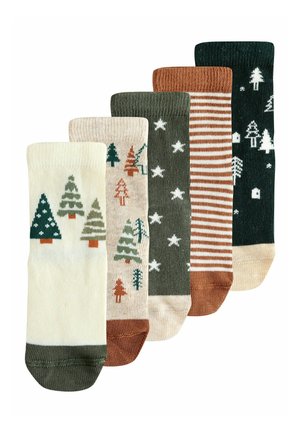 CHRISTMAS 5 PACK - Socks - neutral