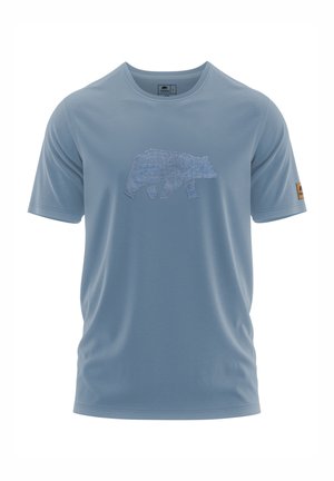T-Shirt print - blau