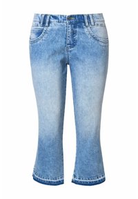 Jean flare - bleached denim