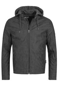 MIGUEL  - Chaqueta de cuero sintético - dark grey
