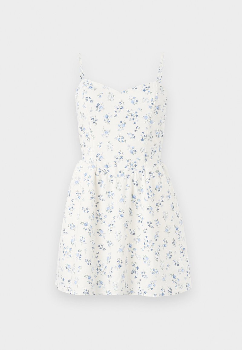 Hollister Co. BARE CLEAN SHORT DRESS - Day dress - white - Zalando