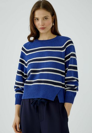 Oui, PULLOVER - Strickpullover - blue blue
