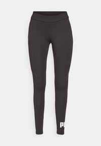 LOGO LEGGINGS - Leggings - black