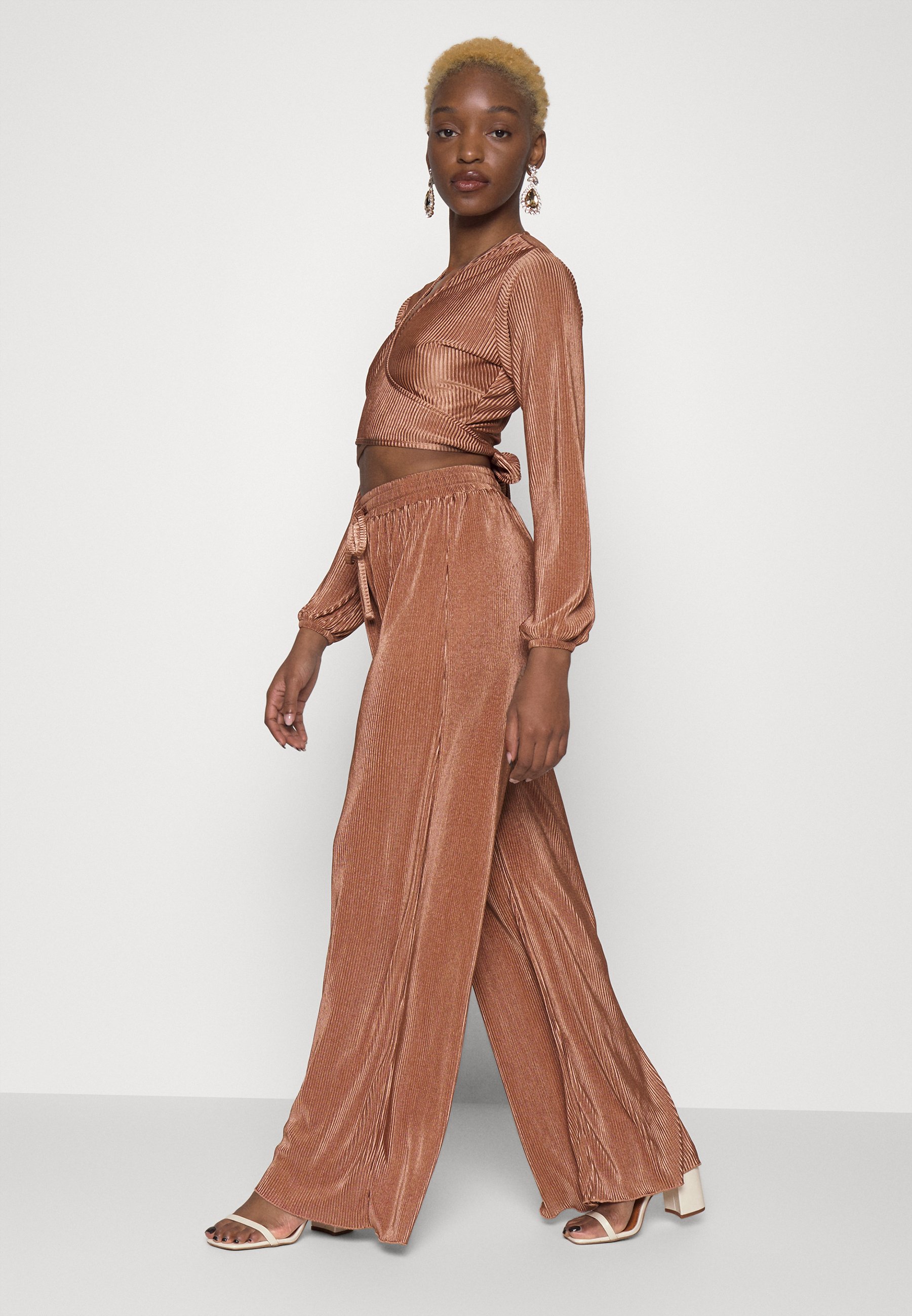 South Beach Petite WIDE LEG TROUSER 