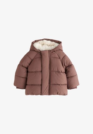Next, HOODED BABY PUFFER JACKET UNISEX - Winterjacke - chocolate brown