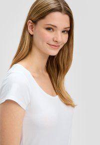 QS T-shirt basic - weiß
